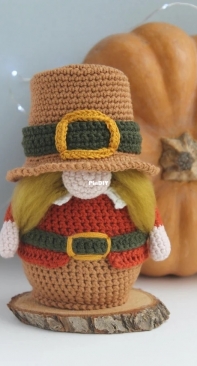 Pam Pino Design - Nazeli Mkrtchyan Tadevosyan - Mr Pilgrim Gnome