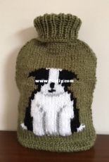 Border Collie Puppy by Bernadette Coleman-Free