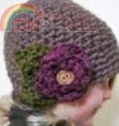 Naturally Nora Crochet - Nicole Knutsen - The Flora Cloché