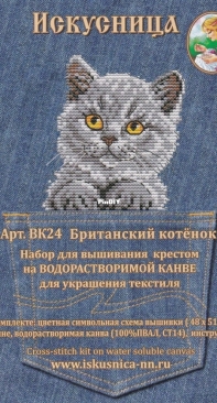 Iskusnitsa/Искусница BK24 British Kitten