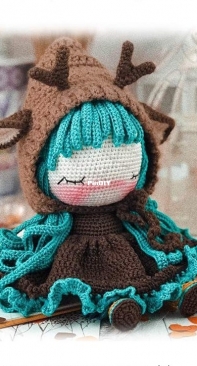 Crochet Confetti Shop - Irina Moilova - Cute Deer - Tierno Reno - Spanish - Translated