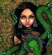 HAED  HAEJBG 1911 Priestess of Quetzalcoatl - Jasmine Becket-Griffith