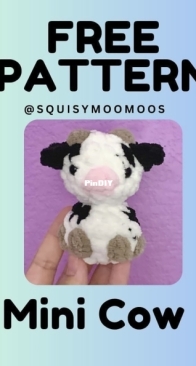 Squishymoomoos - Sam - Mini Cow - Free