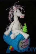 Ktoma - Tamara Krivobokova - Horse tumbler toy - Russian