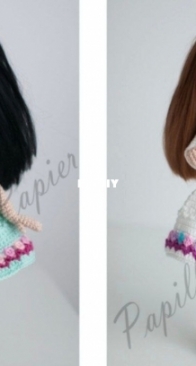 Papillon en Papier - Luminita Cristina - Ami The Sneakers Doll