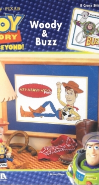 Leisure Arts 3761-Toy Story & Beyond-Woody & Buzz