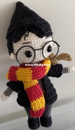 Green Frog Crochet - Harry Potter