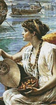 Artecy Cross Stitch - A Roman Boat Race