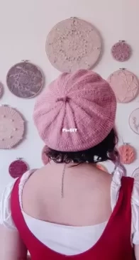 Simple Beret  by Fran Lopez Knitting