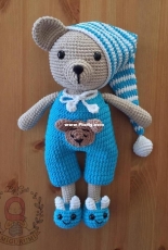 Amigurumi By Güli - Gülizar Ekiz - Bear In Pajamas - Portuguese - Translated