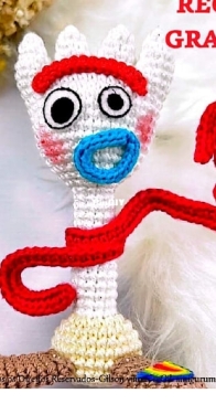 Gil Amigurumi - Gilson Viana - Forky - Potuguese - Free