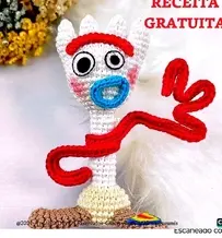 Gil Amigurumi - Gilson Viana - Forky - Potuguese - Free