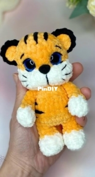 Zheltova Toys - Svetlana Zheltova - Светлана Желтова - Тигрёнок - Russian