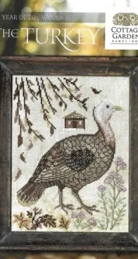 Cottage Garden Samplings - CGS-1130 - A Year in the Woods II #5 - The Turkey XSD