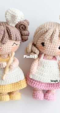 Sevgili Ilmkler - Sevgi Akı - Cook Doll Mia and Mila - English