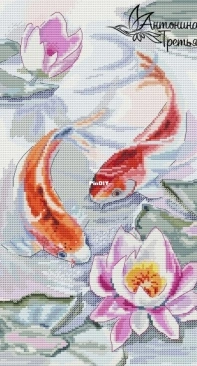 Koi Fish by Antonina Tretyakova