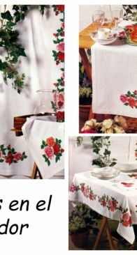 Labores del Hogar Coleccion 39 - Rosas en el comedor - XSD + PAT