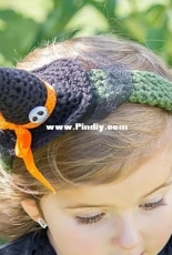 Crochet Rox - Roxann Skvarj-Stetzer - Witch Hat headband