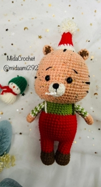 Mida Crochet - Hang Pham - Alex the Little Tiger