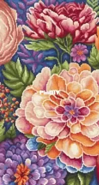 Coricamo W 11131 Summer flowers