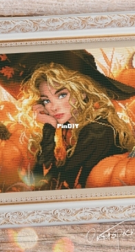 Marshmallow Witch - October Witch by Asya Pristavova /Sarvilova