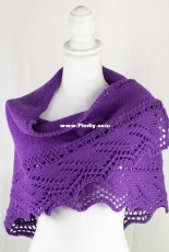Bolivar Shawl by Shannon Dunbabin-Free