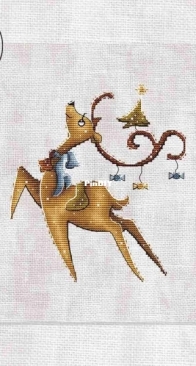 New Years Deer by Eva Stitch & Morra Marran