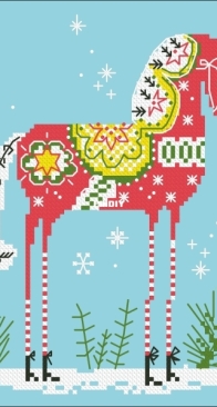 Oven / Aries - Овен - Christmas Horse- Free