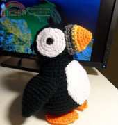 Kristens Kords - Puffin Amigurumi