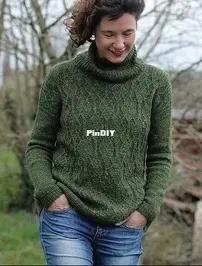 Shamrock Sweater by Justyna Lorkowska - Russian translated