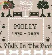 Little House Needleworks LHNPC-24 A Walk in the Park PCS + XSD