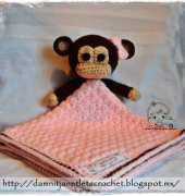 Keep me safe Monkey Lovey by Damnit