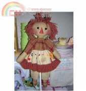 Annies Cupboards - Raggedy Button Annie