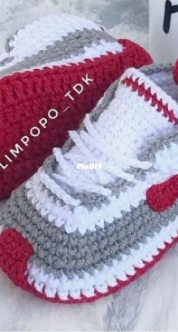 Limpopo tdk - Nadezhda Lim - Crochet Nike sneakers - Russia