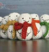Jill Watt - Mini Crochet Snowman