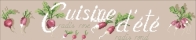 Cuisine d'été / Cucina d'estate by Point de Croix