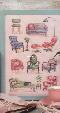 Take a Seat by Maria Diaz from CrossStitcher 431 XSD