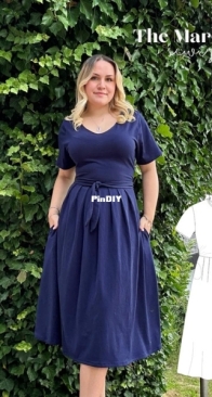 Vintage Bambi - Katharina Fuchs - Marie Dress - Sizes 34-56 - English, German