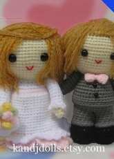 K and J dolls - Sayjai Thawornsupacharoen - Bride and Groom