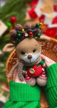 ba_toys - Anna Borokh - Анна Борох - Deer Nick - Олень Нік - Russian