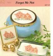 Framecraft set 49 card 197 - Forget me not