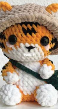 Didis Plushies - Didi - Diana Figueroa Ugarte - Tiger