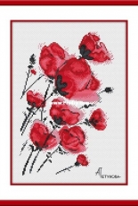 Poppies by Anna Petunova