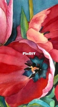 HAED HAEYVHMINI 20190319 Mini 3 Red Tullips by Yvonne Hemingway