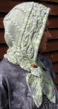 Elven Hooded Scarf by Amy Jansen