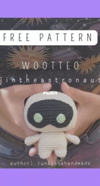 Luna Lana Handmade - Natalia - Wootteo - Jin the Astronaut - English - Spanish