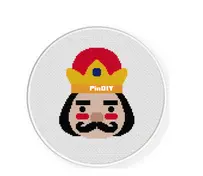 Daily Cross Stitch -  Nutcracker Head