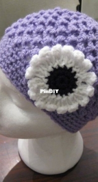 Meladoras Creations - Candy Lifshes - Butterfly Stitch Beanie - Free