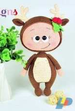 Havva Designs- Havva Unlu- Bonnie With Reindeer Costume - Russian - Translated