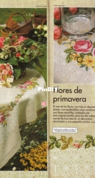 Flores de primavera from Labores del Hogar 554